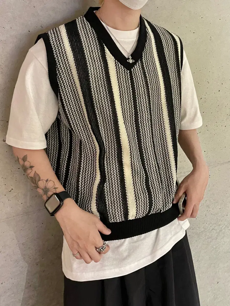 Desert S/S Fred Mesh Knit Vest