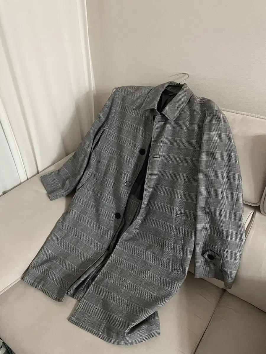 [100] Custom Melrose Check Maccoat