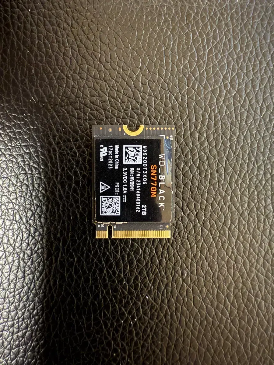 WD SN770M 2TB 2230  SSD 스팀덱 로갈리 umpc용