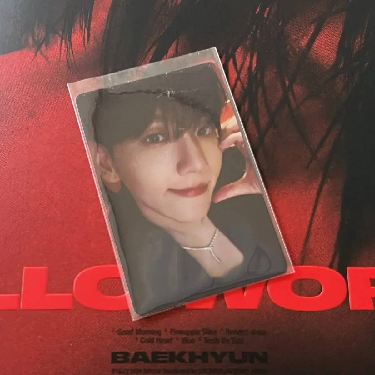 Exo baekhyun US Vahn unreleased photocard in bulk