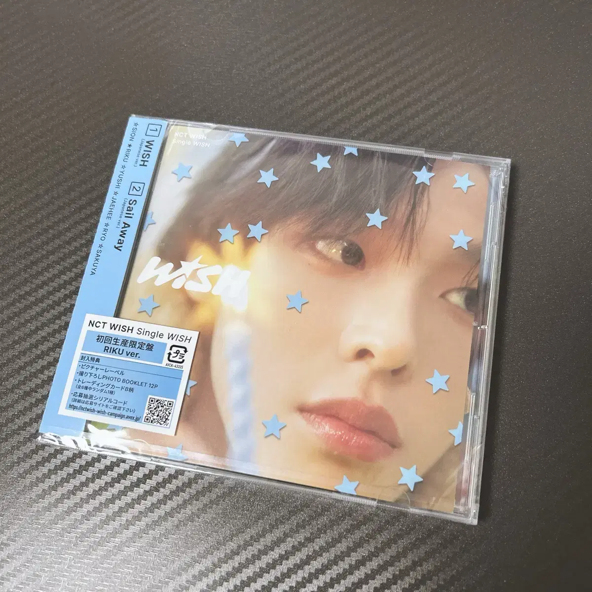 미개봉 리쿠 위시 일본초회한정반 CD NCT WISH 엔시티위시