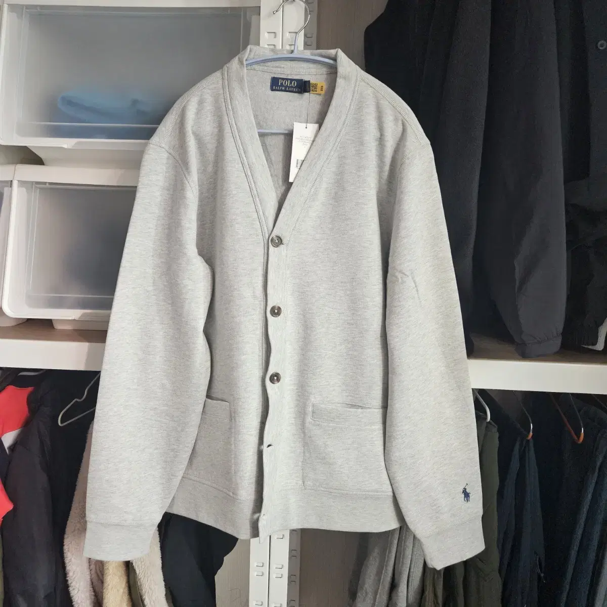 POLO Polo RL Fleece Cardigan/L