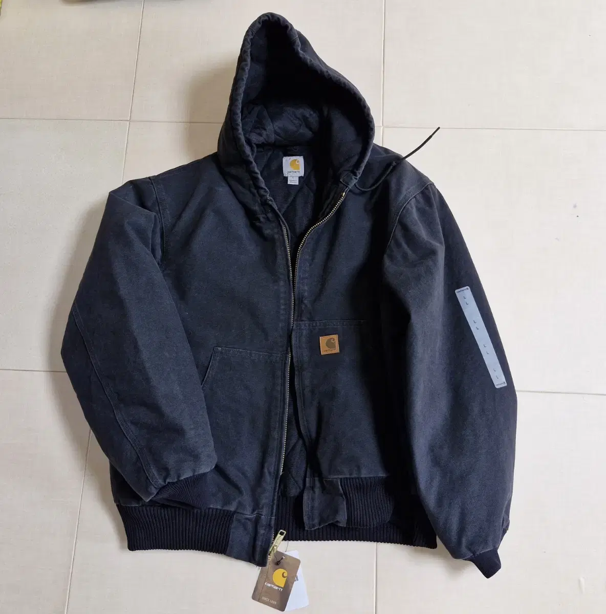 Calhart J130 Duck Active Jacket blk Deadstock [L]