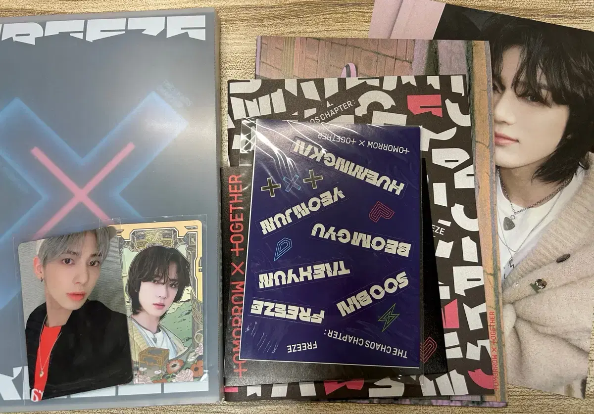 Tubatu Freeze txt photocard incl unsealed album wts