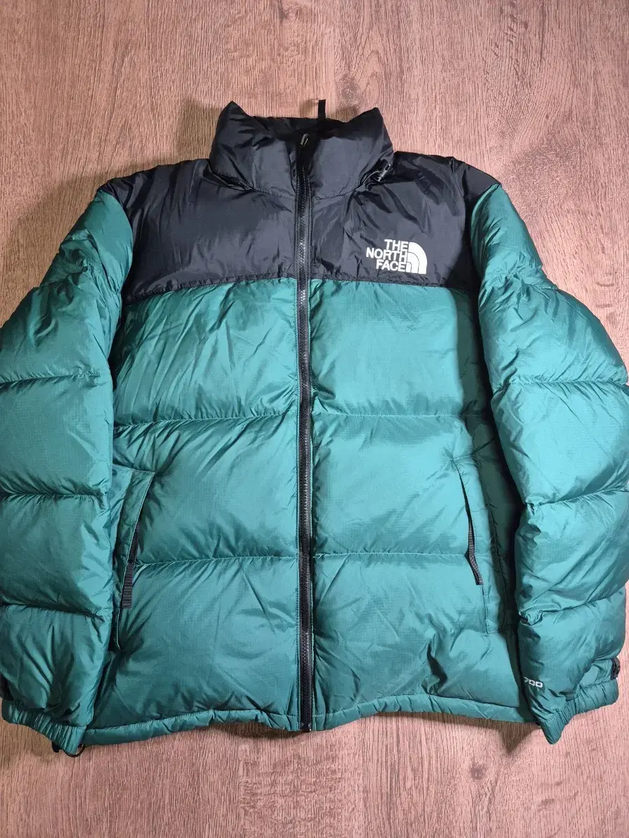 North face 노스페이스 눕시 700 블랙/그린