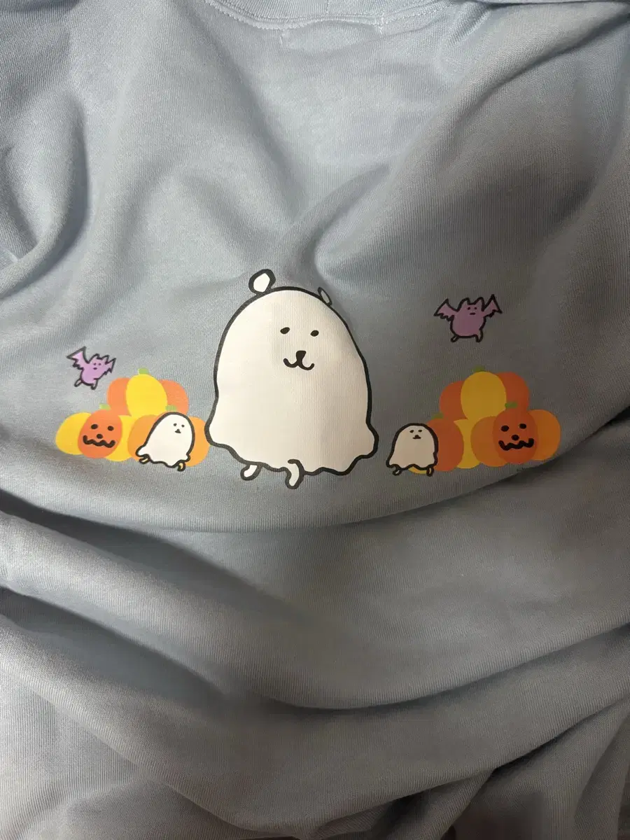 농담곰 토킹헤즈 할로윈 한정 후드집업 2XL 청회색