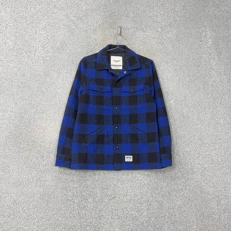 Espionage flannel bloo checked jacket S