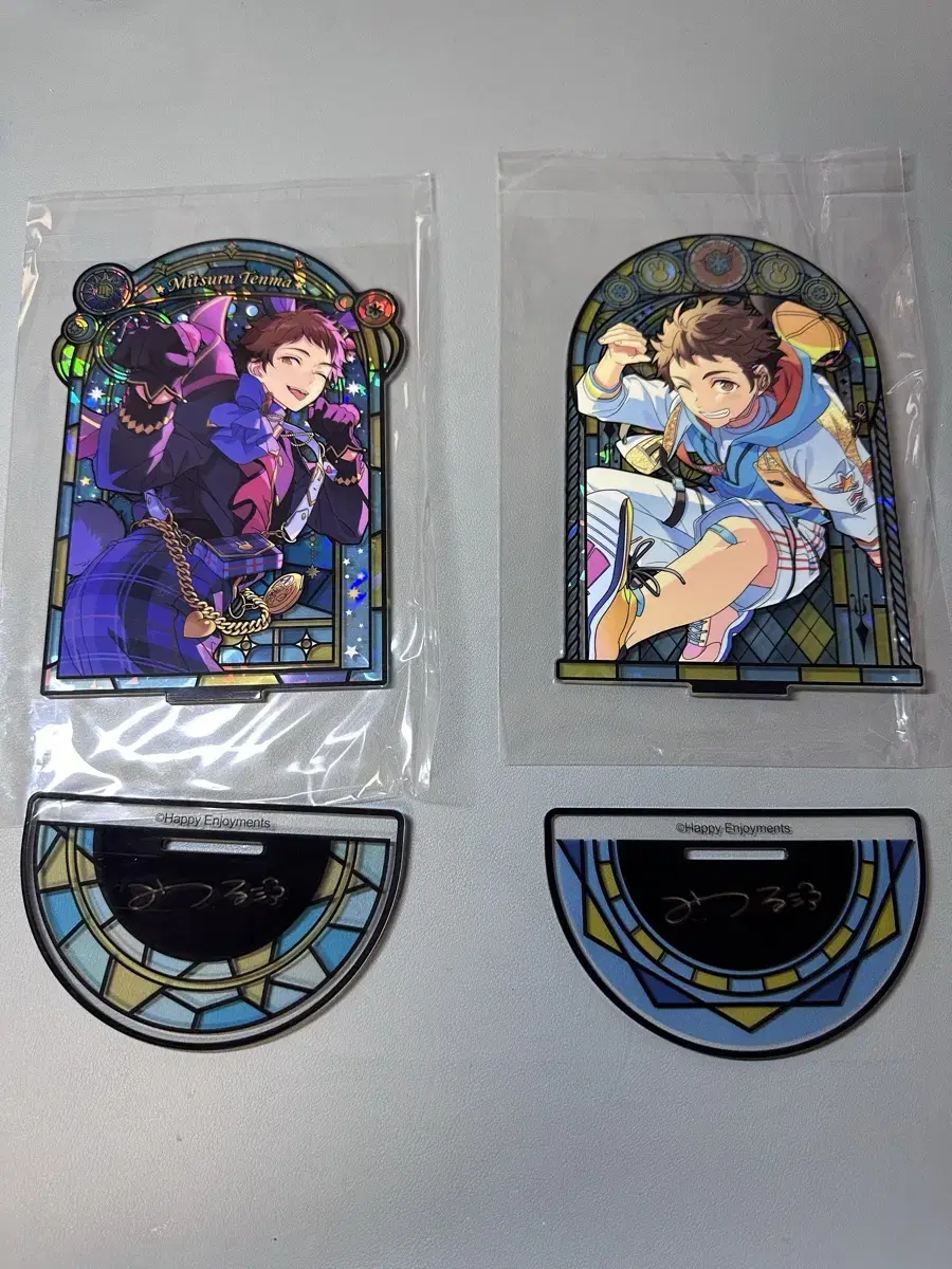 Angsta ZhongStar's Trace Stained Glass Slew ,Acrylic Stand Tenma Mitsuru