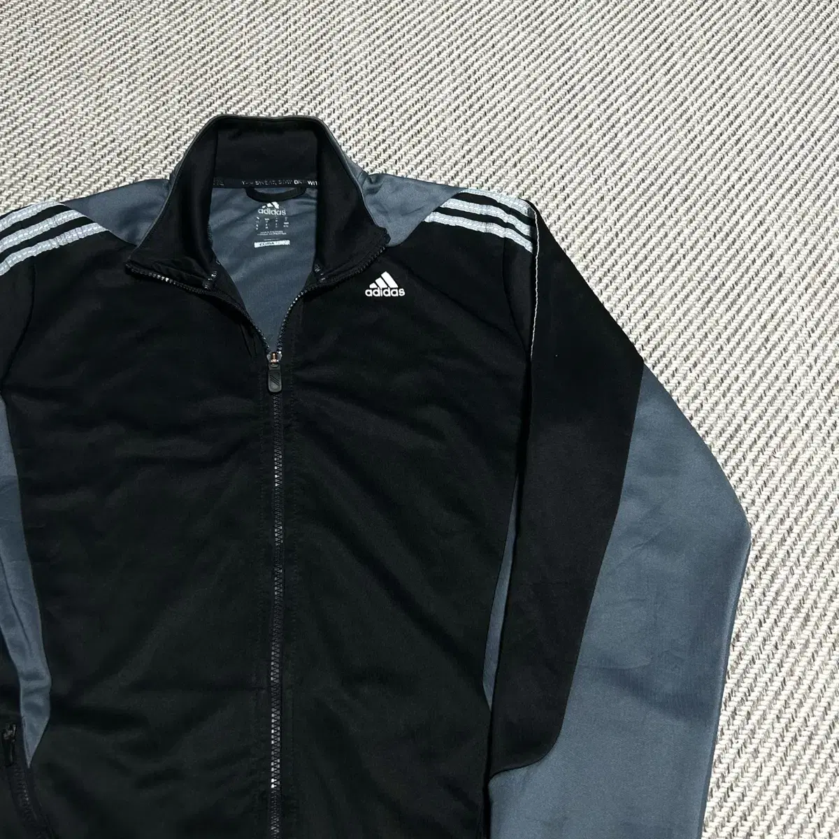 [ L ] adidas 아디다스 배색 트레이닝 져지