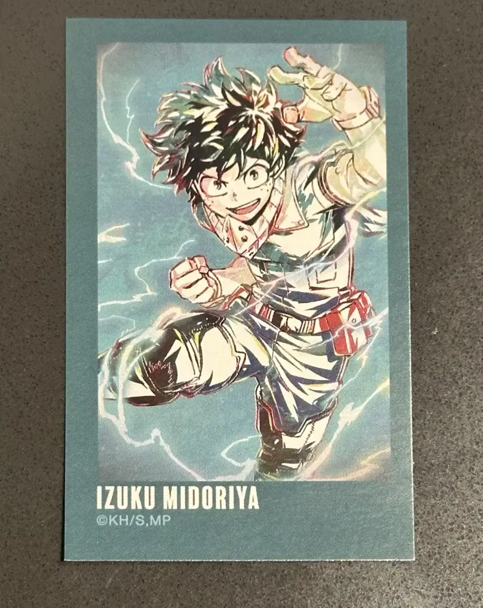 My Hero Academia Midoriya Izuku Aniart Photo Card