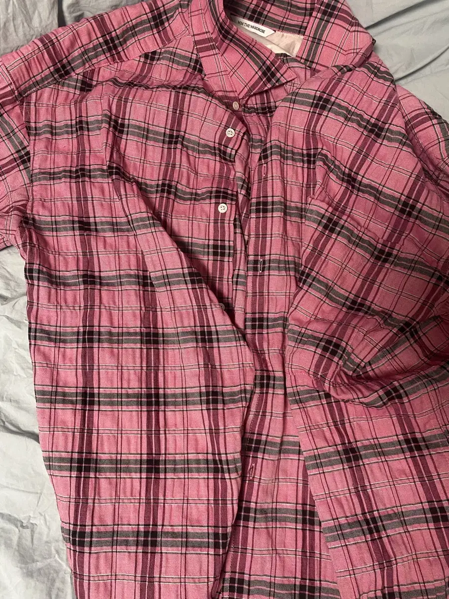 MimtheWardrobe Pink Check Shirt 2 sizes