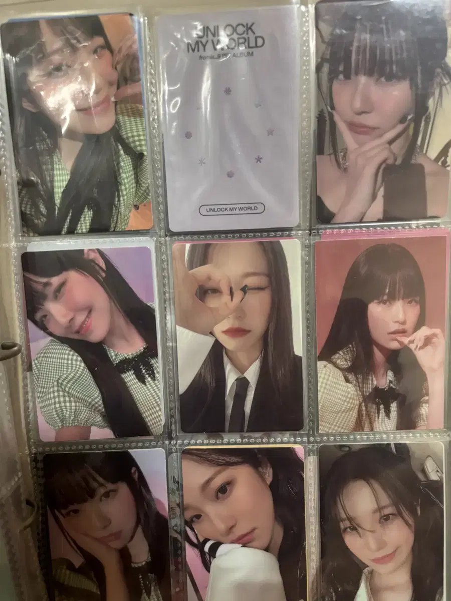 Fromis 9 photocard unreleased photocard unofficial goods Sankagoods and others bulk WTS