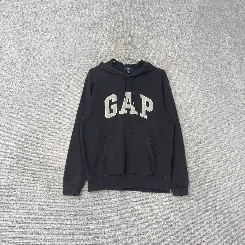 Gap Embroidered Logo Black Hoodie S