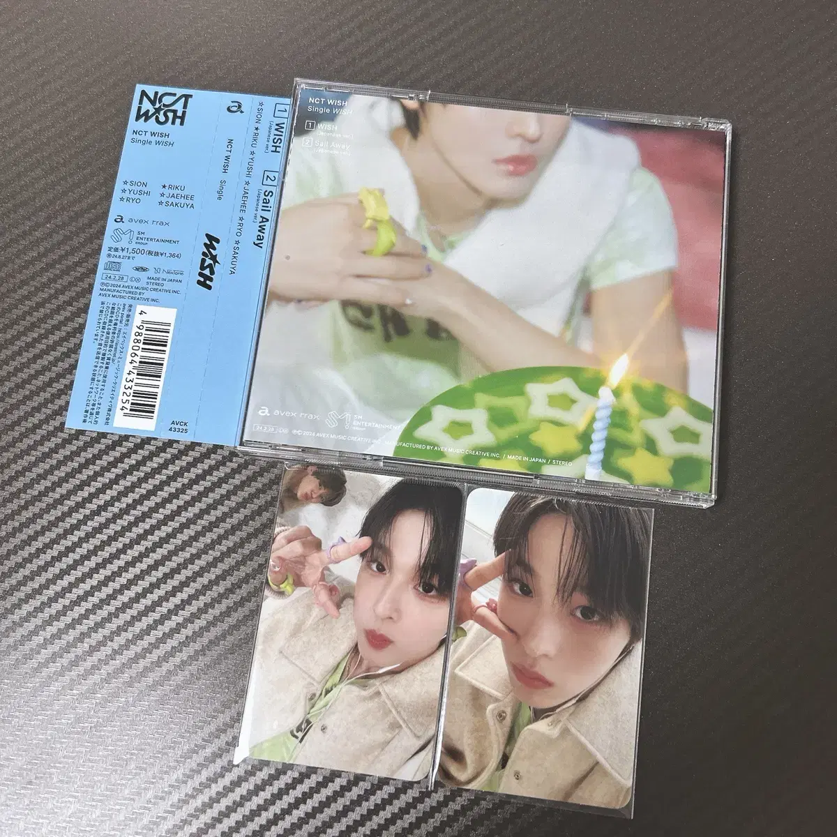 리쿠 위시 일본초회한정반 CD NCT WISH 엔시티위시