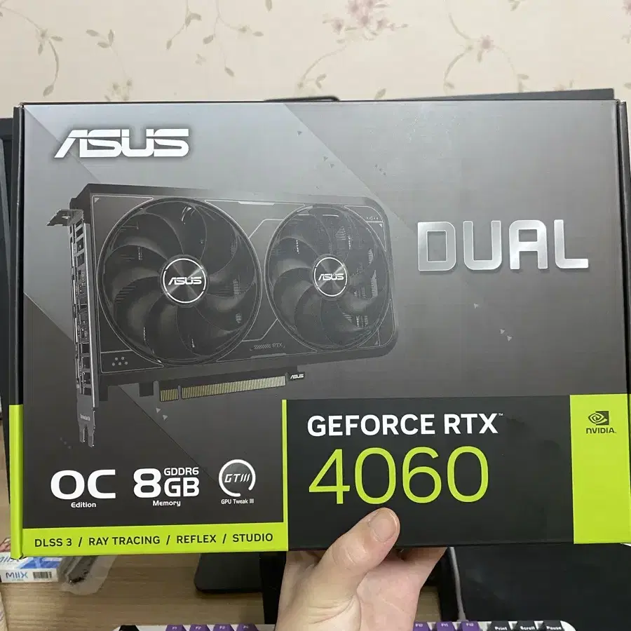 이엠택 지포스 rtx 4060 storm x dual OC D6 8GB