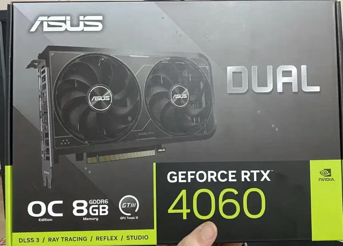 이엠택 지포스 rtx 4060 storm x dual OC D6 8GB