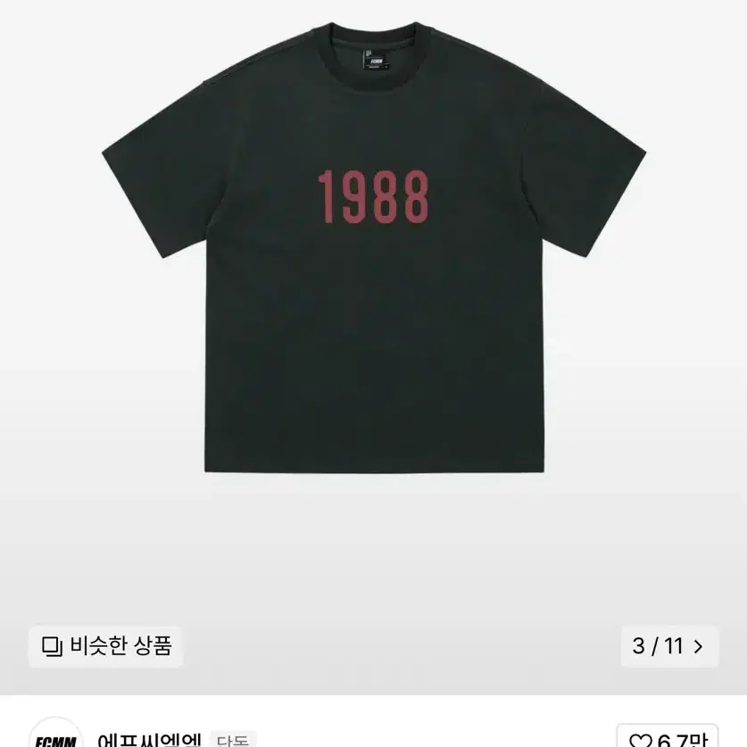 에프씨엠엠 1988 반팔 m