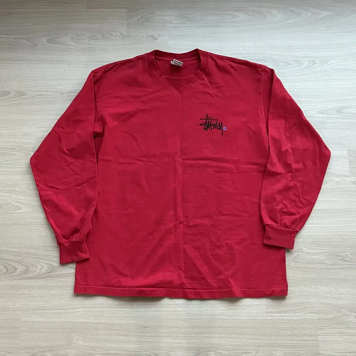 [XL] 00s 빈티지 올드 스투시 롱슬리브 made in usa