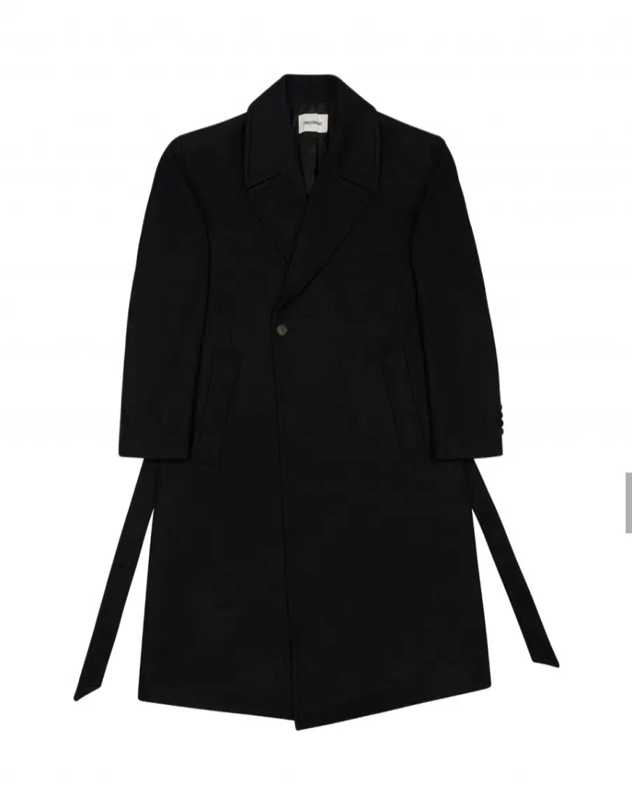 Decorso Mael Robe Long Coat Black Unworn