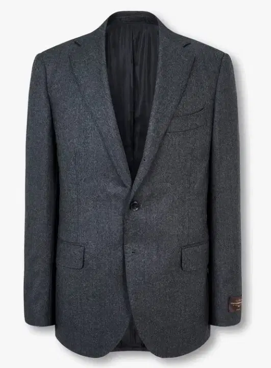 Man on the Boon 24FW Flannel Gray Suit