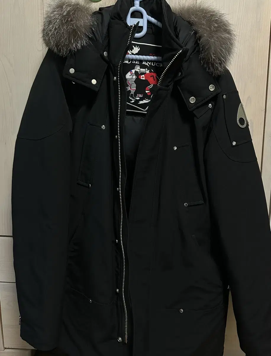 Knuckle-free Steeling Parka Black M