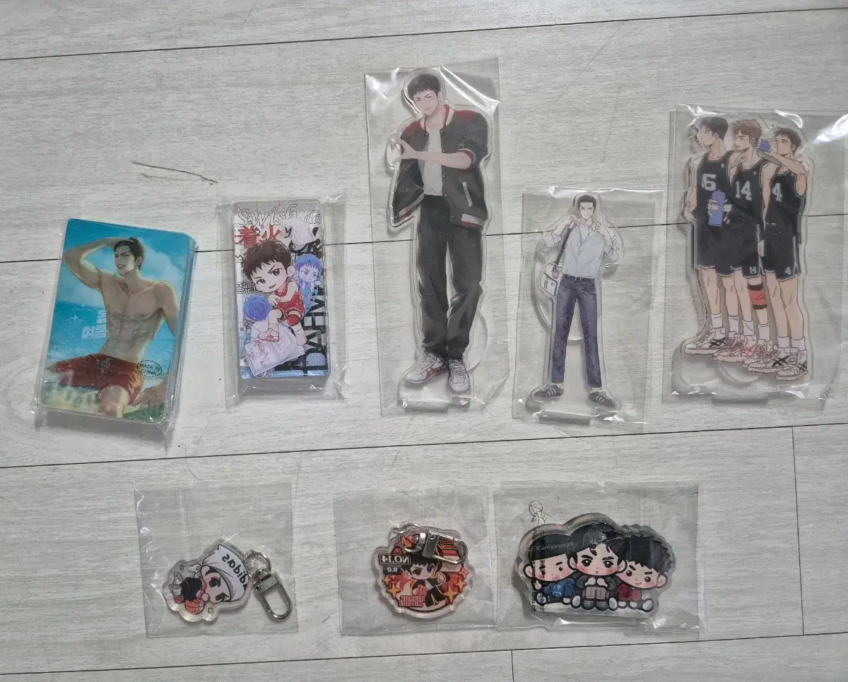 SLAM DUNK Dong Damppong Jung Dae Man Song Tae Seob Seo Tae Woong keyring acrylic stand Sell