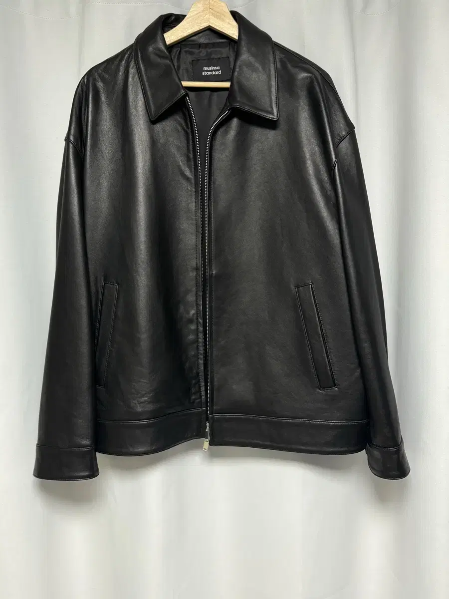 [New, unworn] Sheepskin Jacket Lambskin Oversized Single Jacket XL