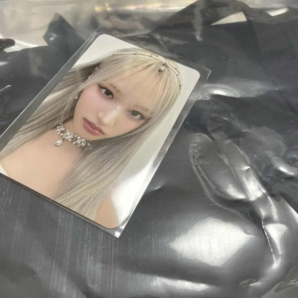 ive lightstick bag pop up photocard unreleased photocard liz wts