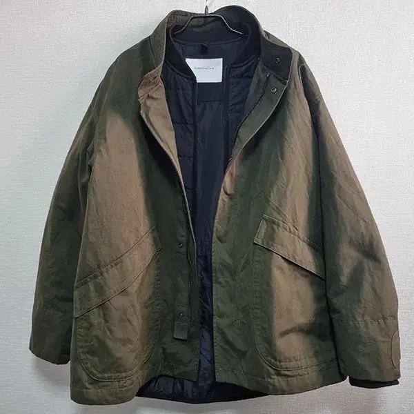 Custom mellow jin khaki double-breasted jacket 22 years san 100 size