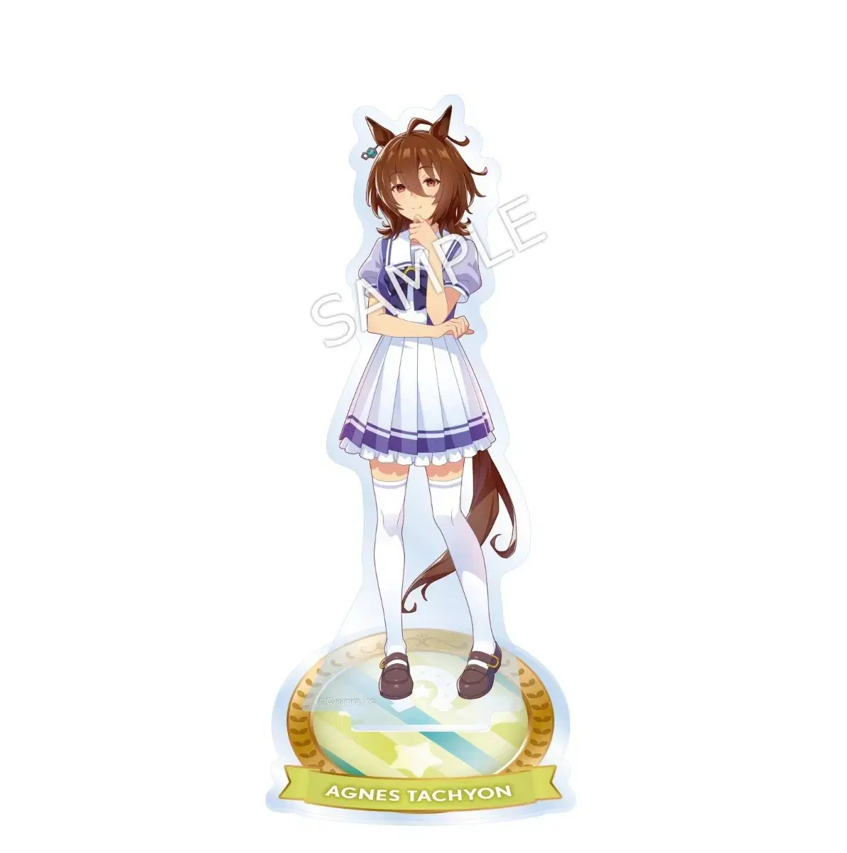 Umamusume Agnes Taki on Manhattan Cafe School Uniform acrylic stand