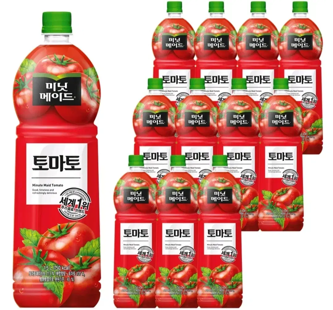 미닛메이드 토마토 1.5L 12개