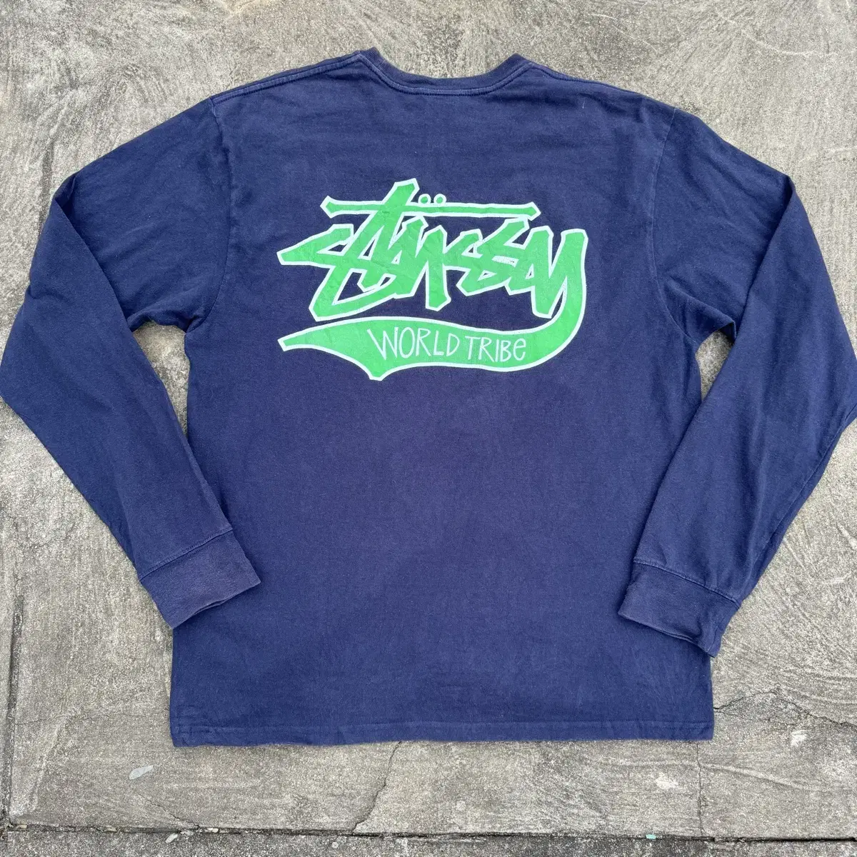 [L] Stussy 스투시 월드 트라이브 롱 슬리브 긴팔티