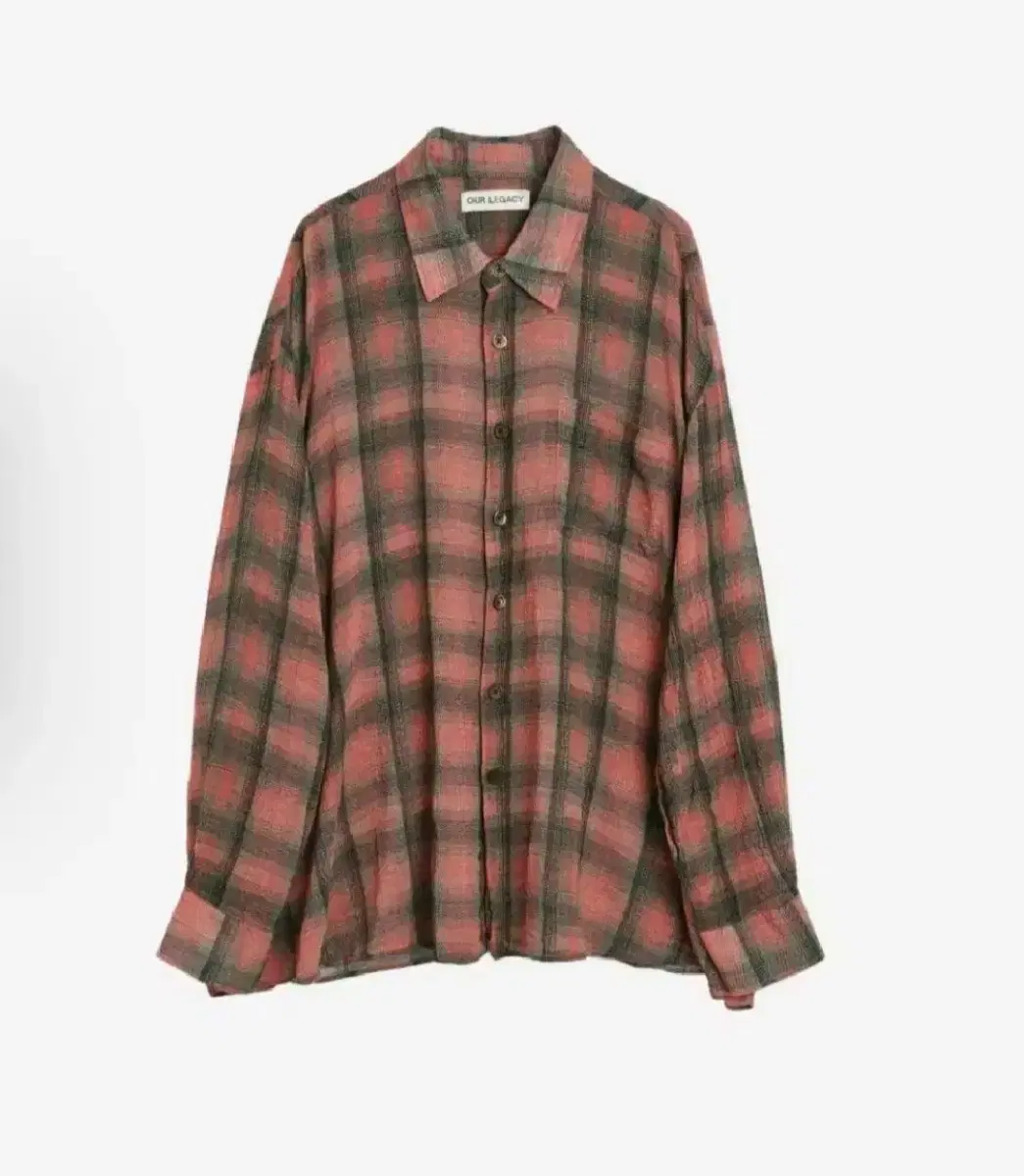 Haregashi Borrowed Shirt Big Lumber Check Print[52]