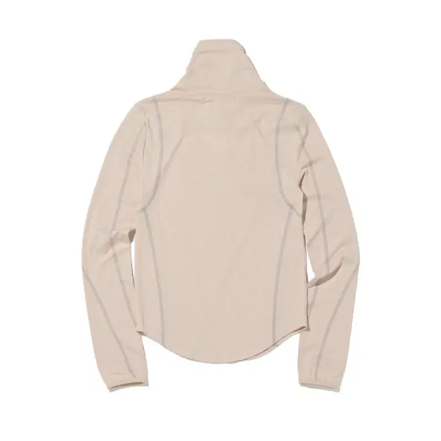 미스치프 MSCHF DRAPED TURTLENECK TOP BEIGE