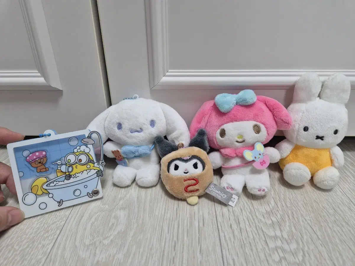 Sanrio Cinnamoroll My Melody Kuromi Miffy Minions Keyring