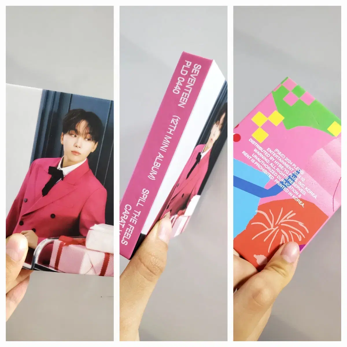 Seventeen seungkwan photocards/binders