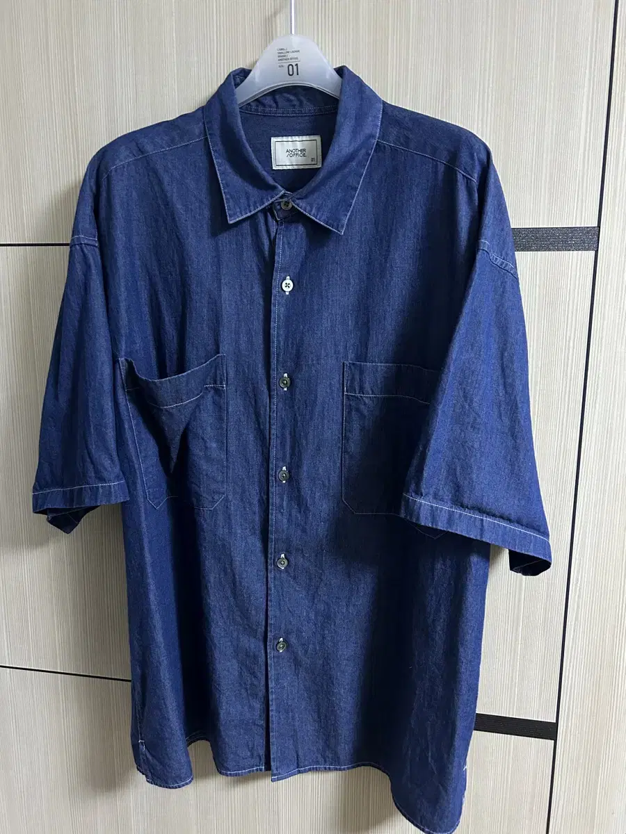 Another Office Lighter Denim Shirt 1 size