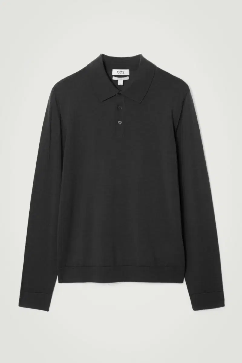 COS Merino wool polo shirt