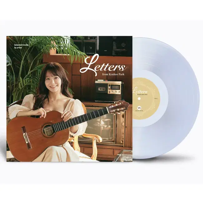 박규희 LP / 베스트앨범 Letters [투명 컬러반]