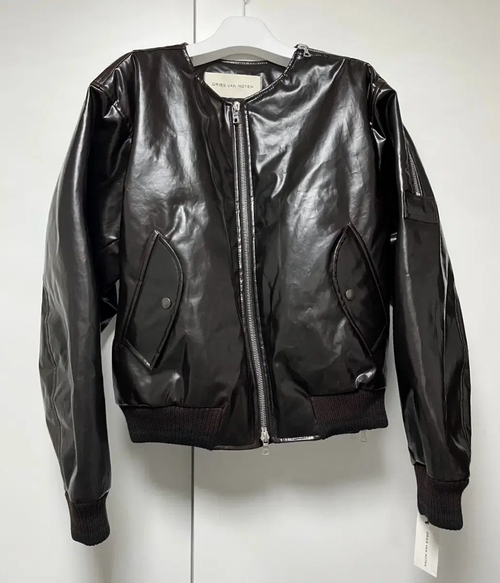 (NEW)[M]Dries Van Noten kara Reece Zipper Detail Bomber Jacket