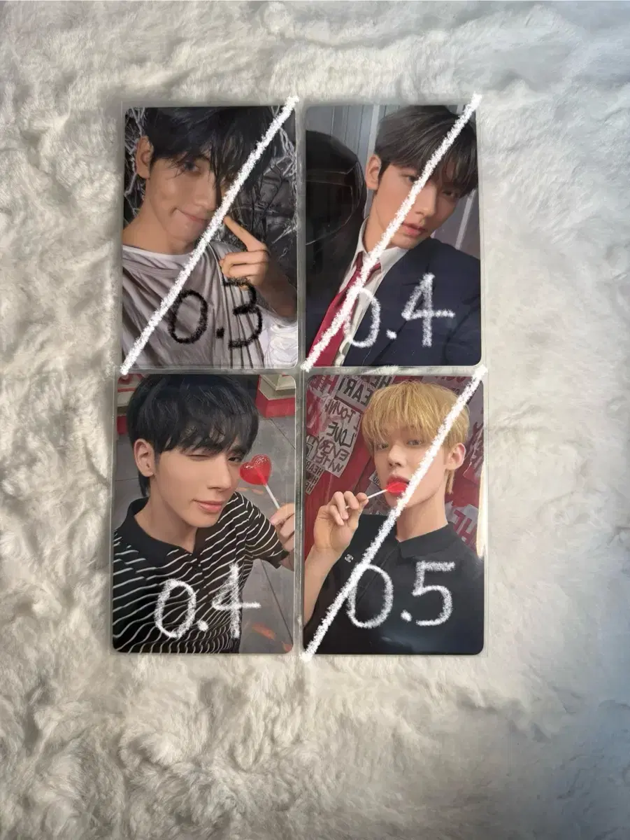 TXT Sanctuary Rubber yeonjun soobin taehyun Photocard