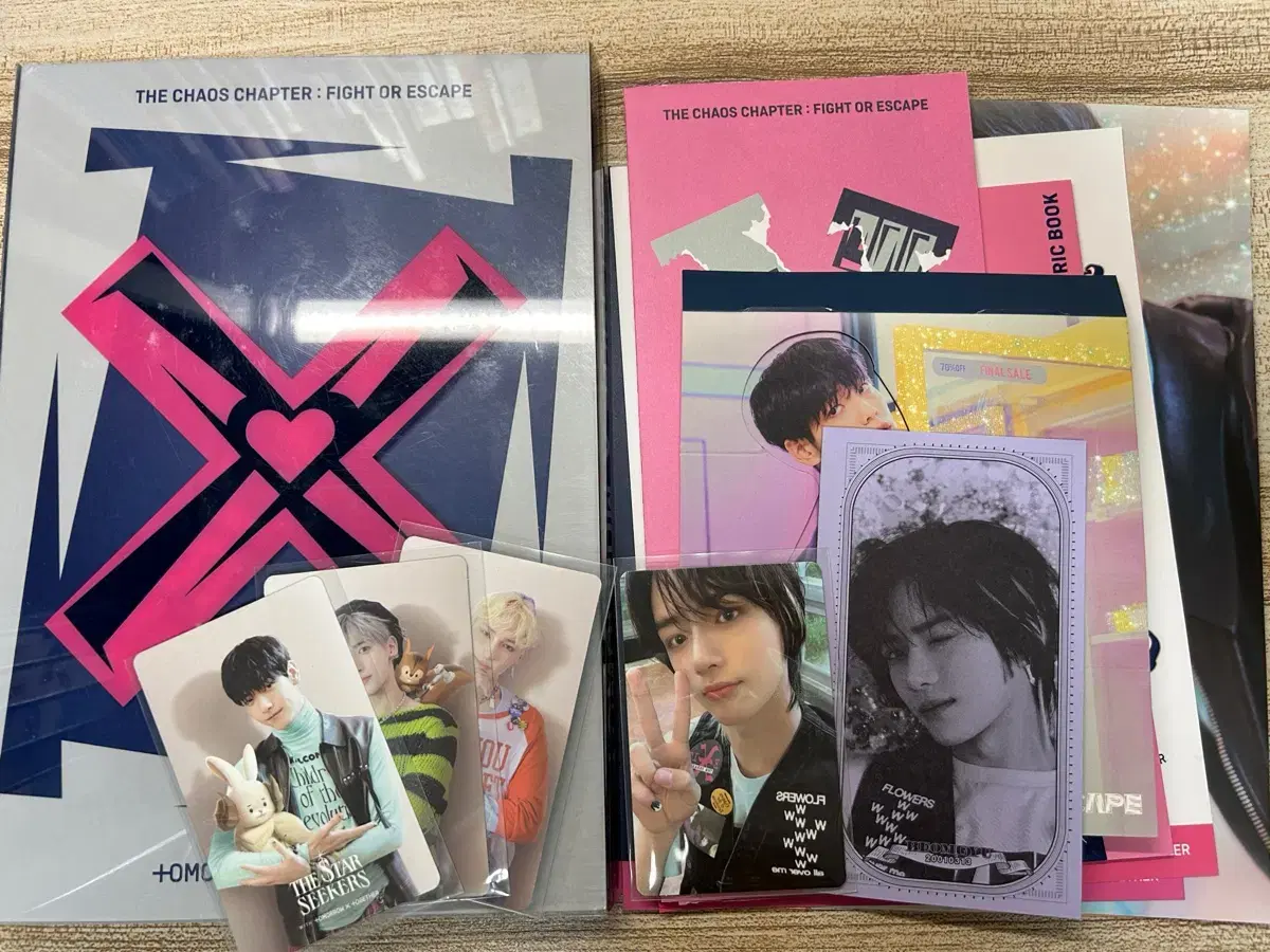 txt Paoi beomgyu photocard incl. unsealed album wts