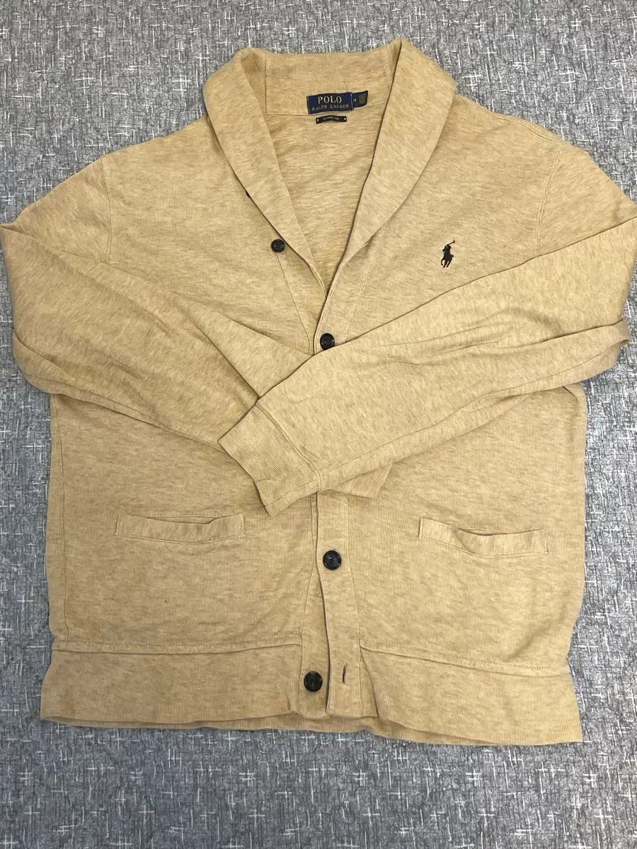 Polo Men's Shawl Kara Cardigan