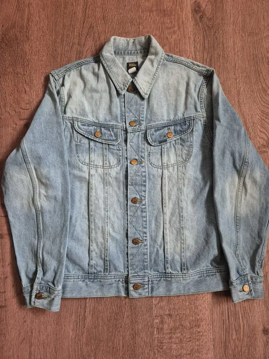 RRL Double L Lot 271 Denim Trucker Jacket