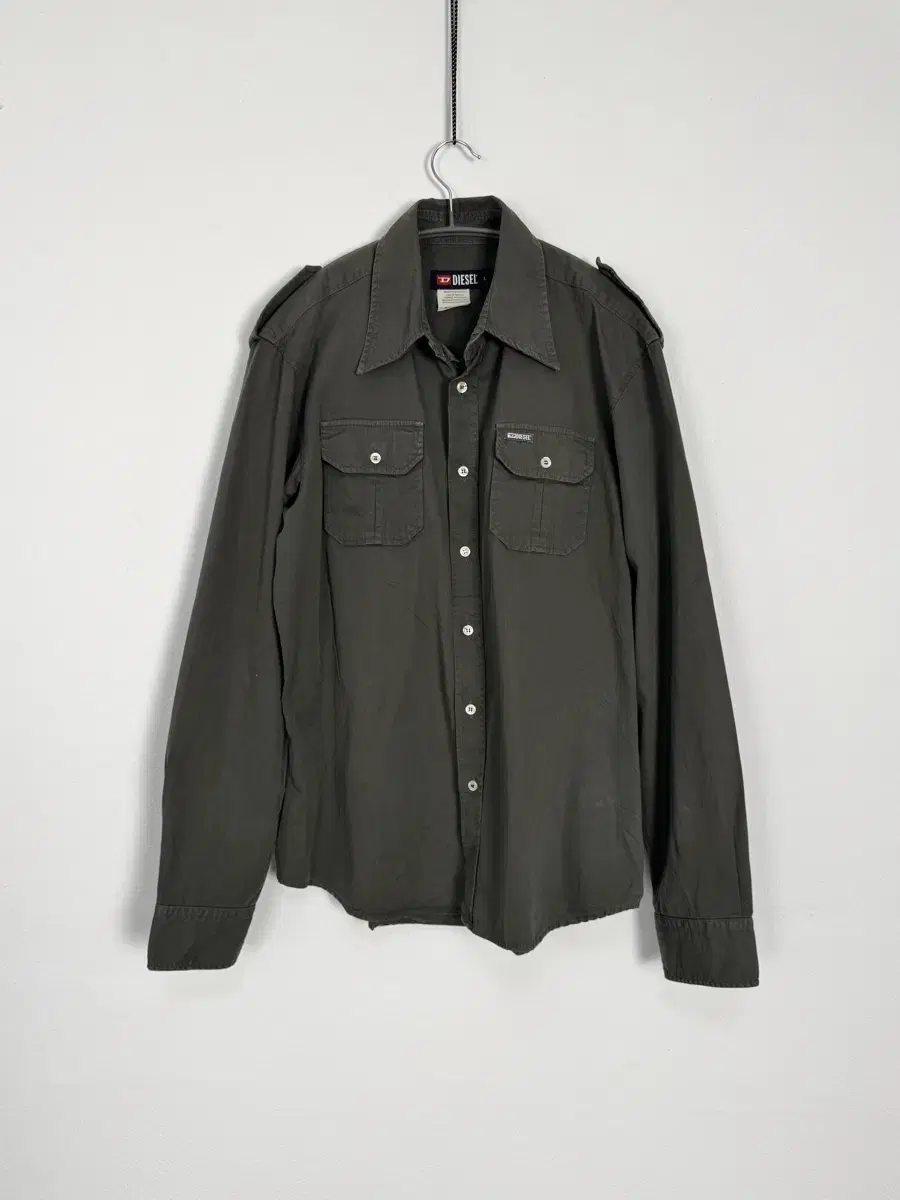 vintage diesel military shirt