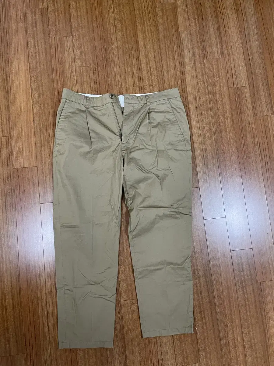 Covernat Tapered Beige Chino Pants