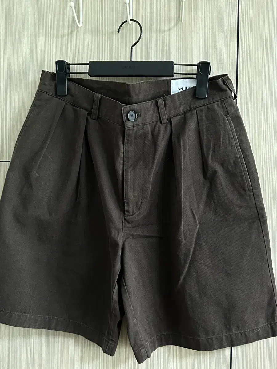 아트이프액츠 Washed Chino Short Old Brown S사이즈