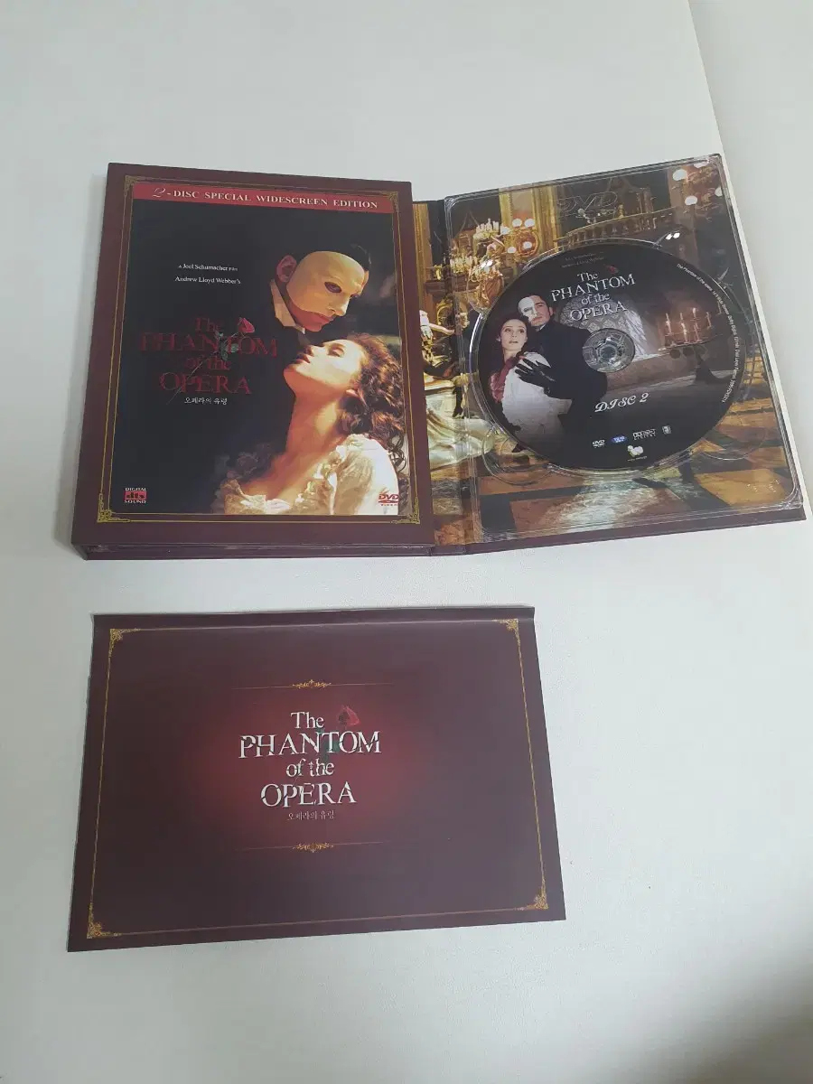 The Phantom of the Opera on DVD