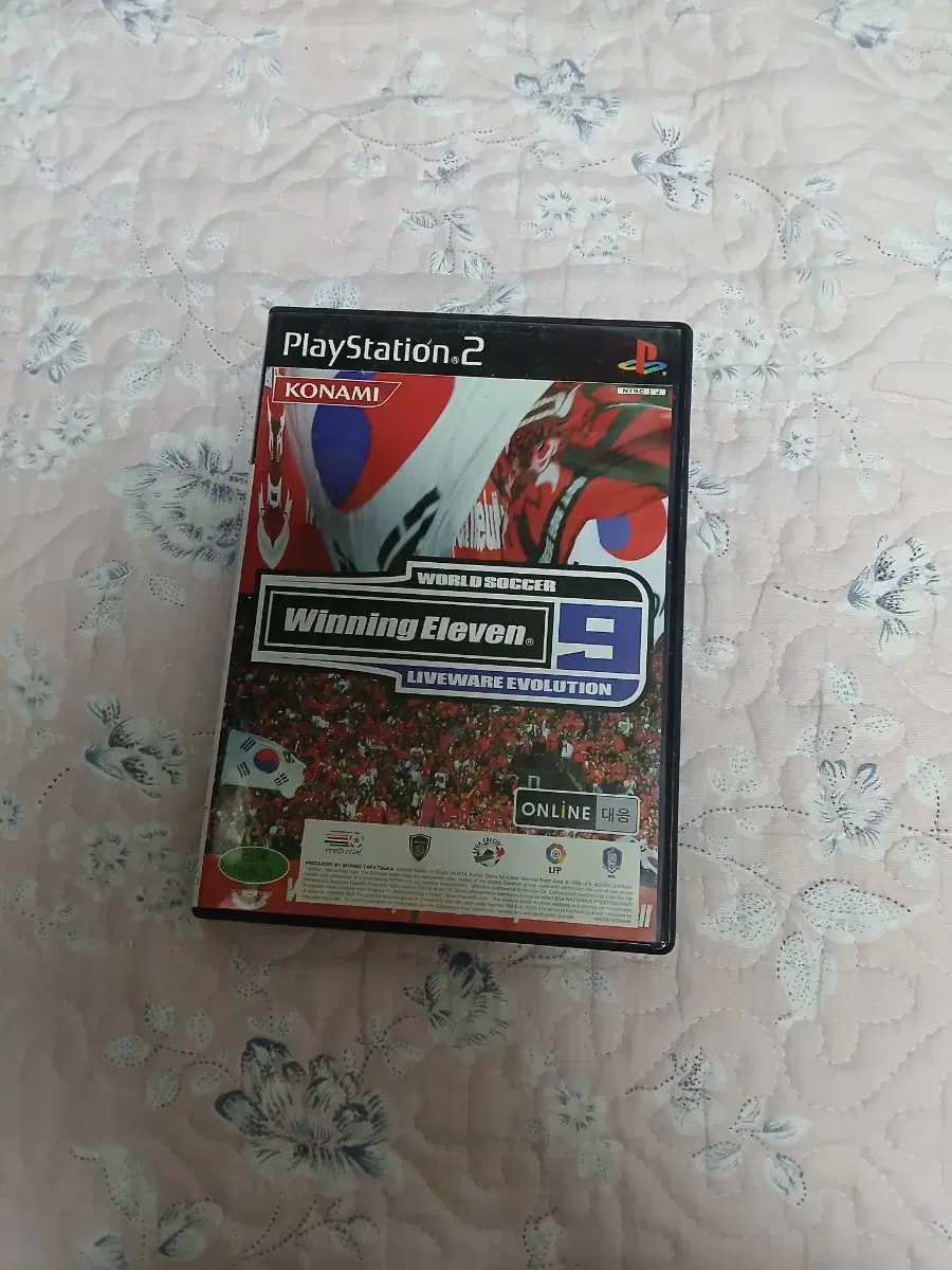 PS2 위닝9 라이브웨어 에볼루션