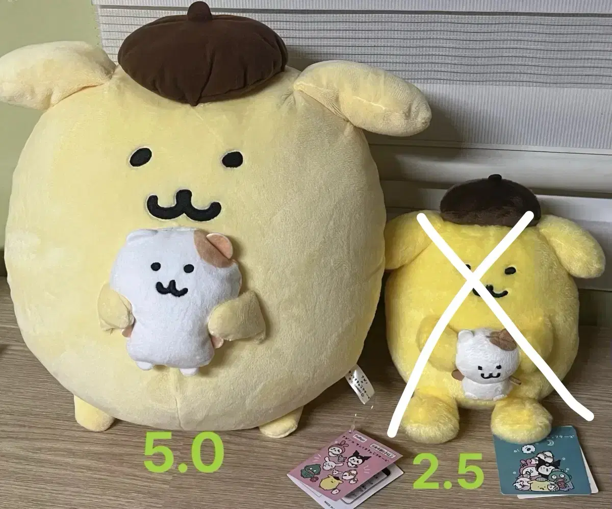 Sanrio Pompompurin Nagano Joke Bear Collaboration Normal Type 30cm doll WTS